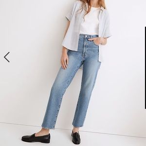 Madewell Perfect Vintage Straight Jeans Montville Wash